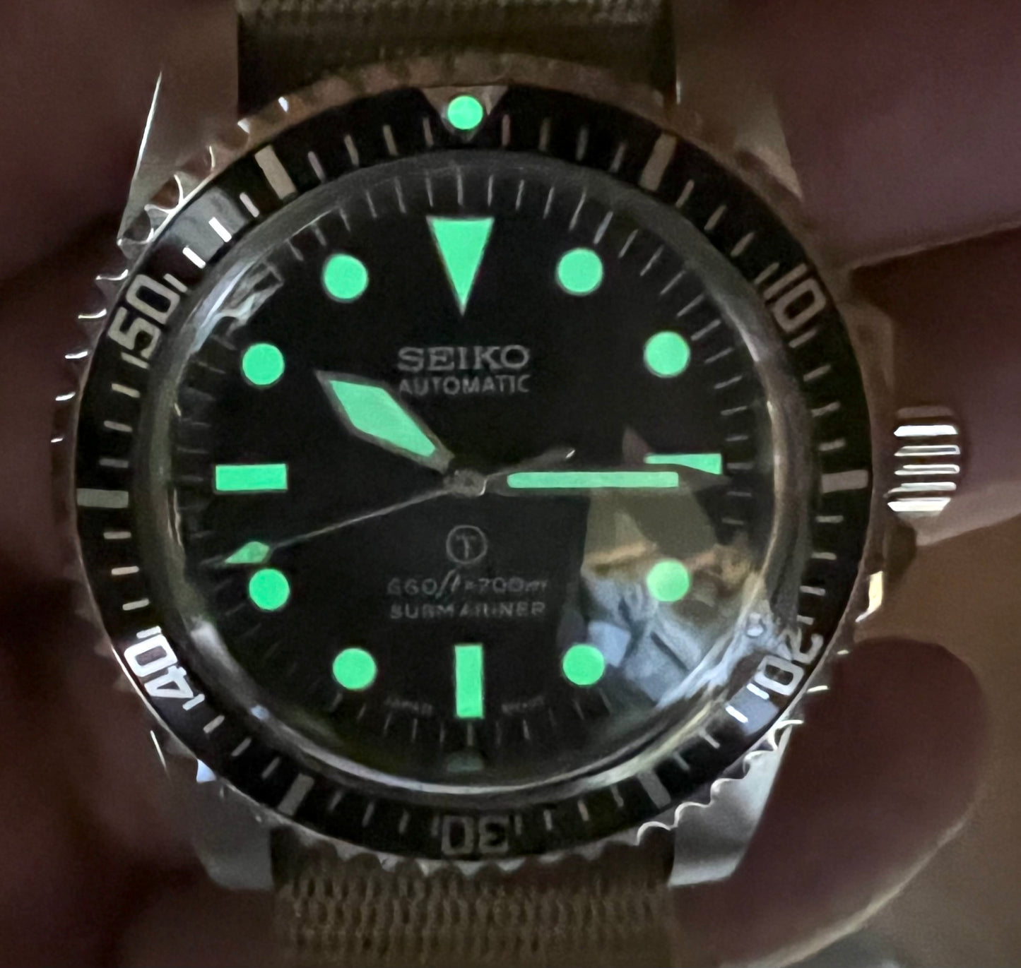 SEIKOMOD|5517MILI-SUB HOMAGE*aged ver.