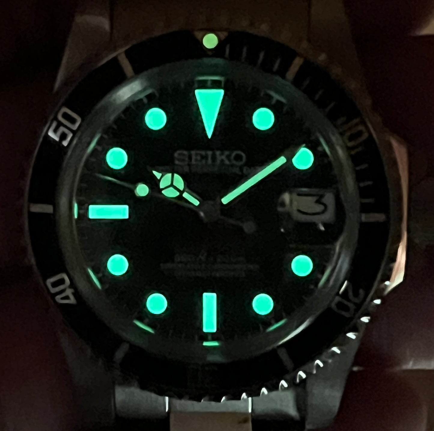 SEIKOMODS|VINTAGE 1680 RED-SUB HOMAGE 39.5mm