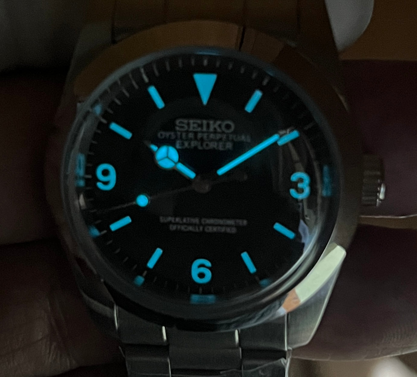 SEIKOMOD|1016 FIRST-GENE EXPLORER HOMAGE*bluegreen luminous ver.