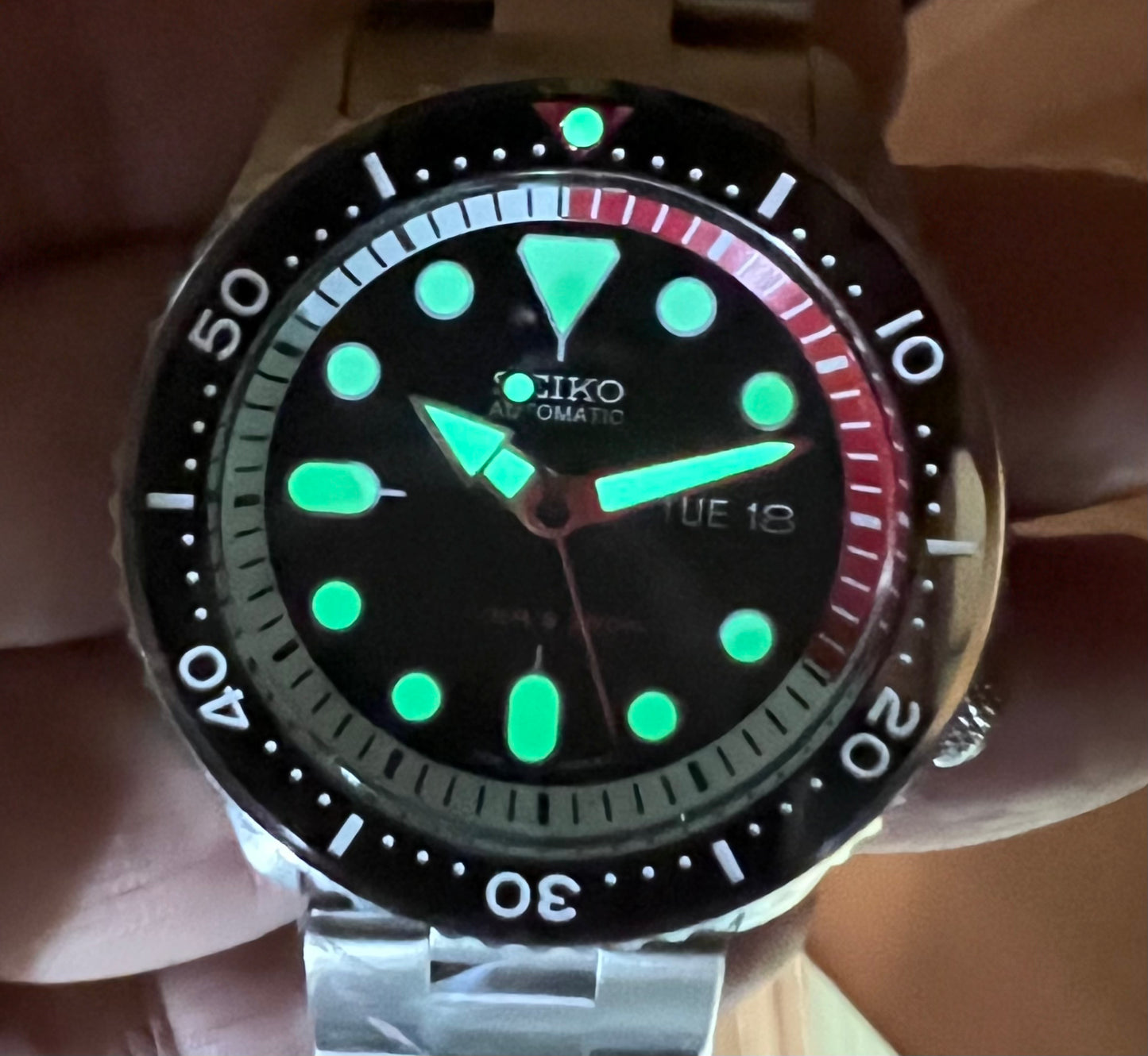 SEIKOMOD|skx007 type custom diver