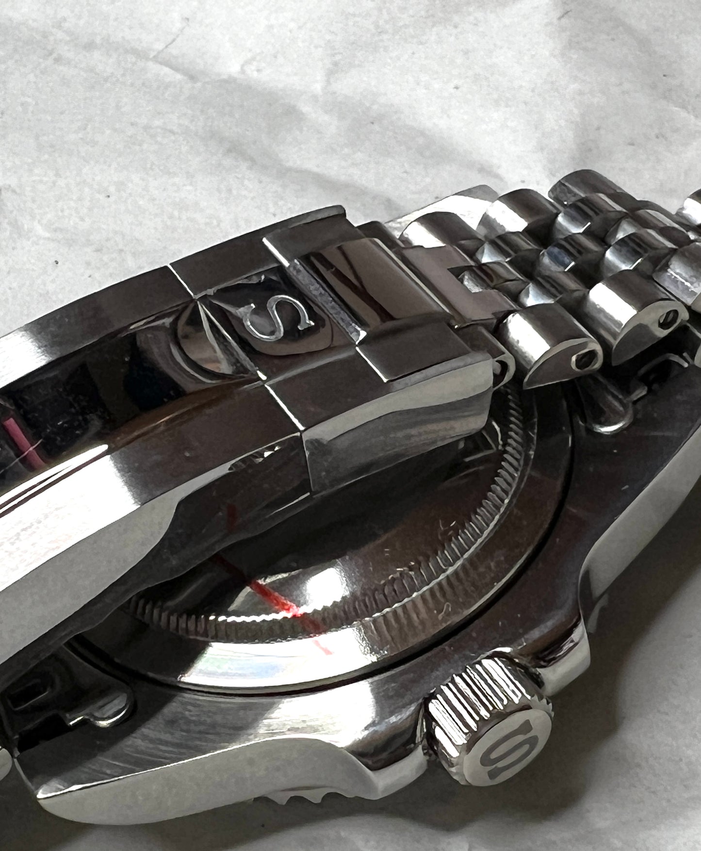 SEIKOMOD|GMT MASTER2 /COKE/RED&BLACK BEZEL model HOMAGE 40mm