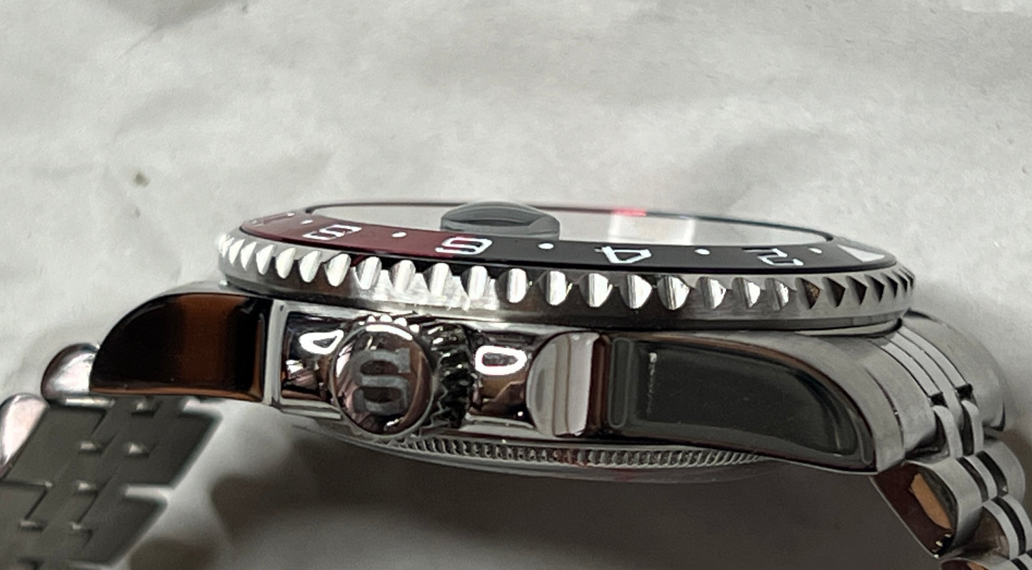 SEIKOMOD|GMT MASTER2 /COKE/RED&BLACK BEZEL model HOMAGE 40mm