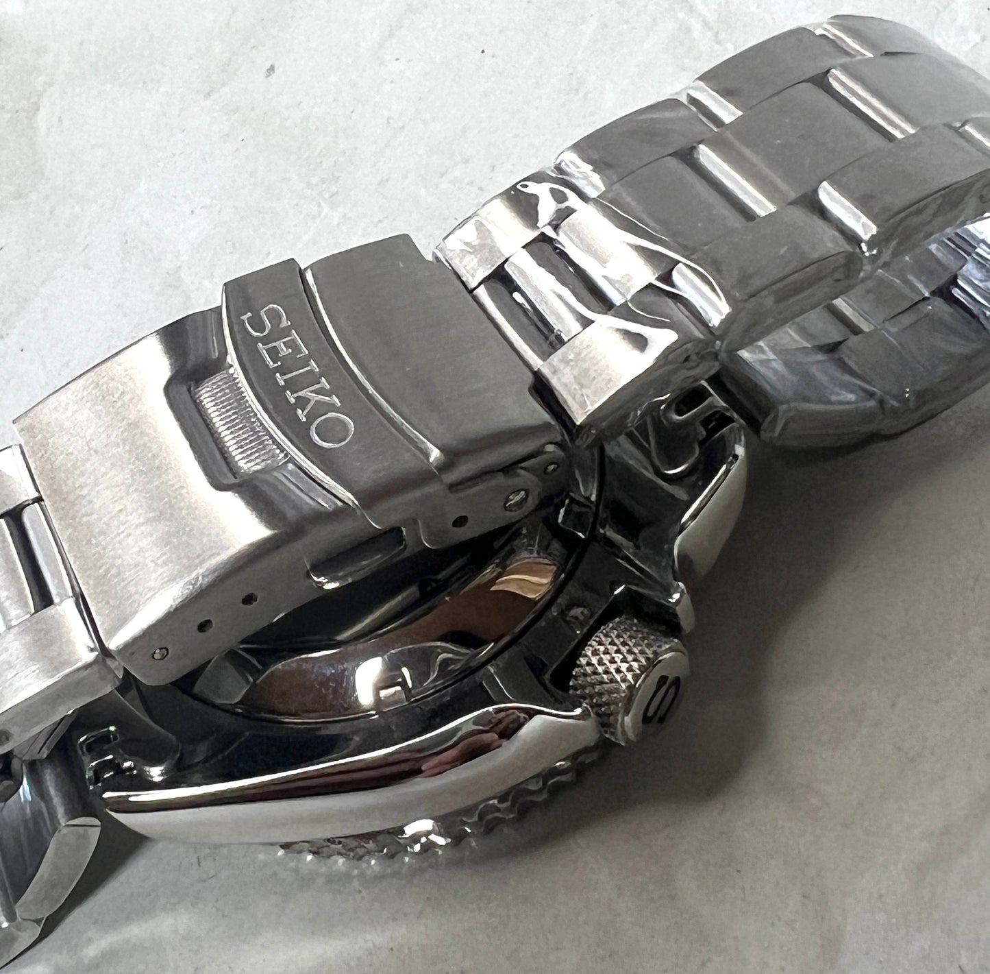 SEIKOMOD|SKX007 HOMAGE BLUE DIAL DIVER.