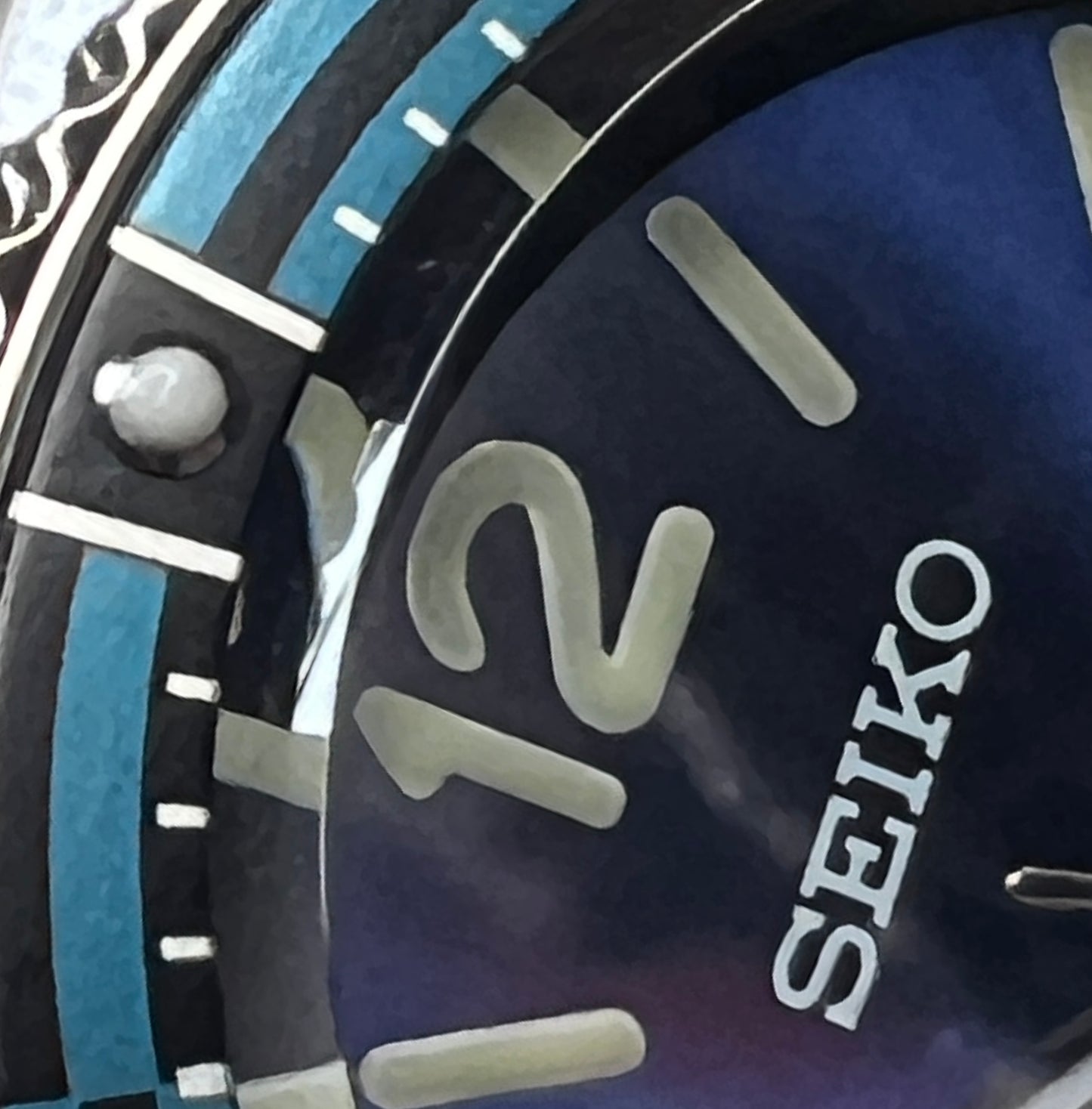 SEIKOMOD|SKX007 HOMAGE BLUE DIAL DIVER.