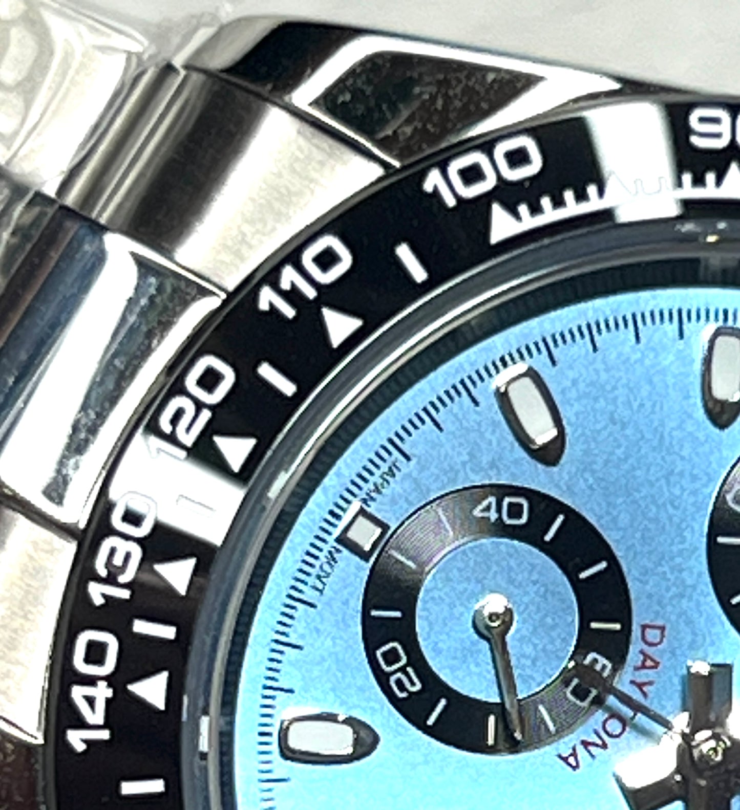 SEIKOMOD|DAYTONA /Ice Blue Dial/Black Bezel/ 40mm