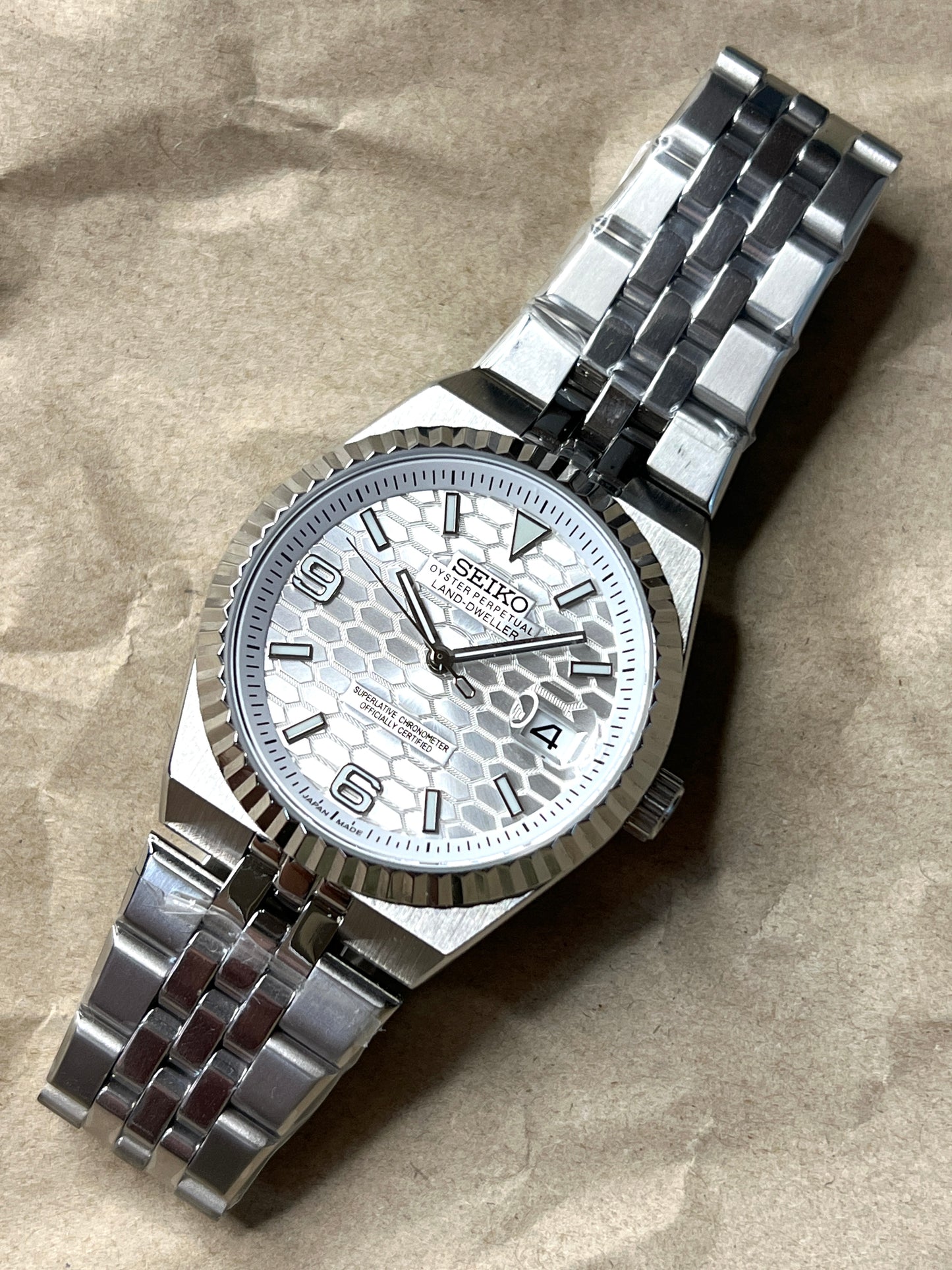 SEIKOMOD|LAND DWELLER SILVER 40mm