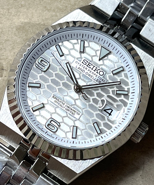SEIKOMOD|LAND DWELLER SILVER 40mm