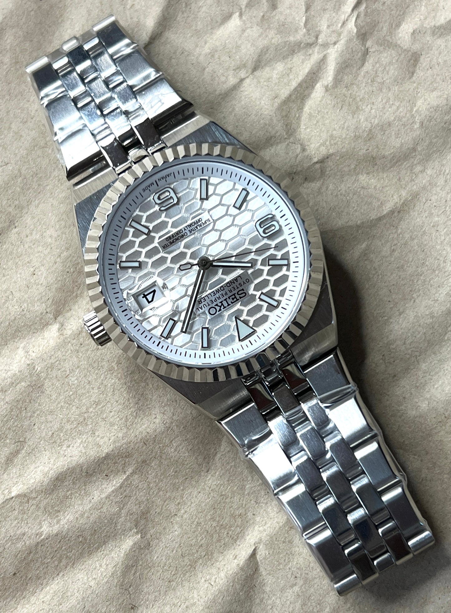 SEIKOMOD|LAND DWELLER SILVER 40mm