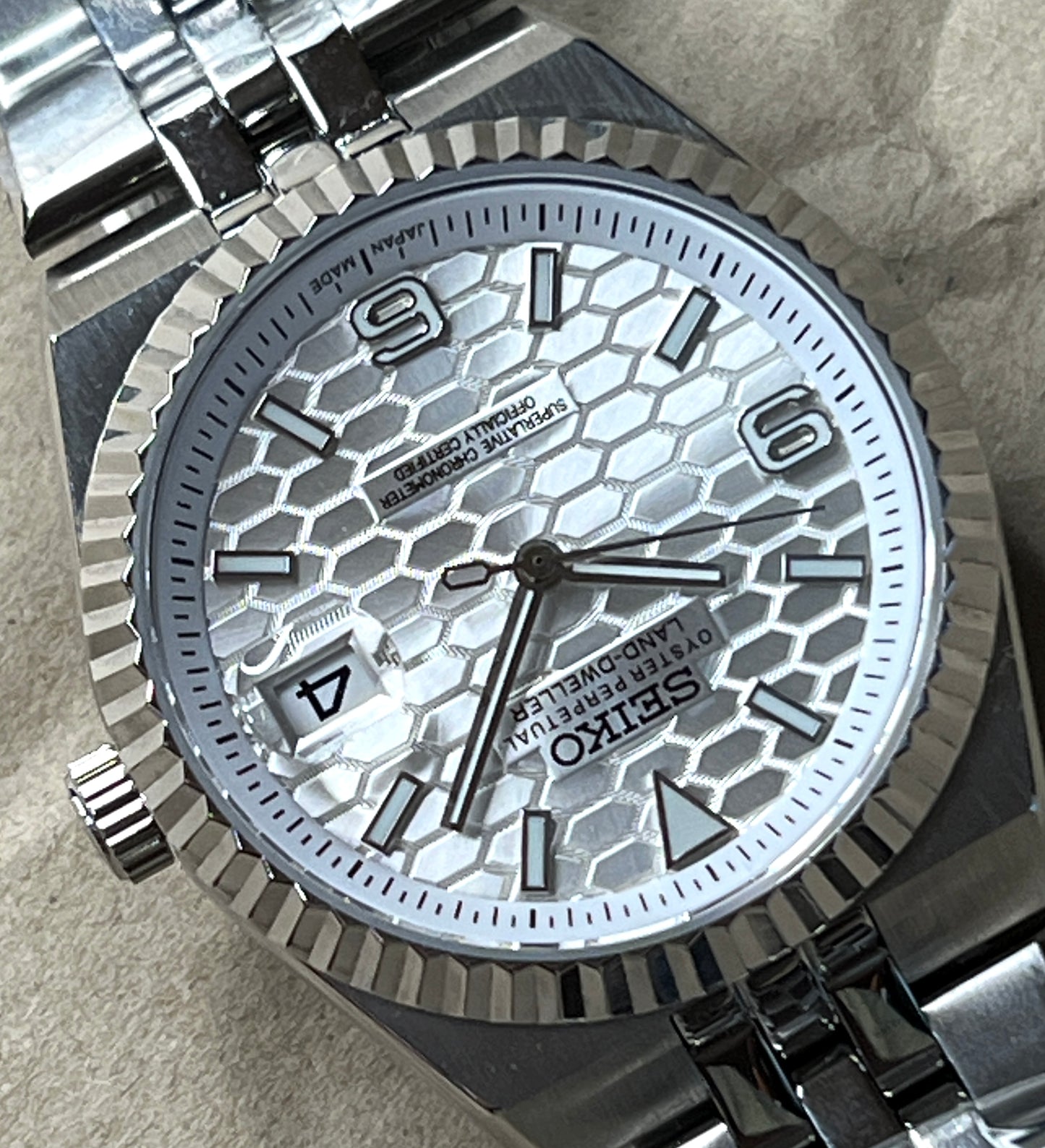 SEIKOMOD|LAND DWELLER SILVER 40mm