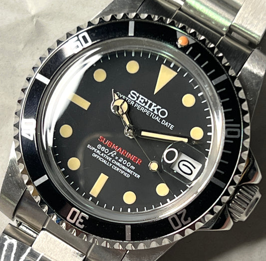 SEIKOMOD|VINTAGE 1680 RED-SUB HOMAGE  39.5mm