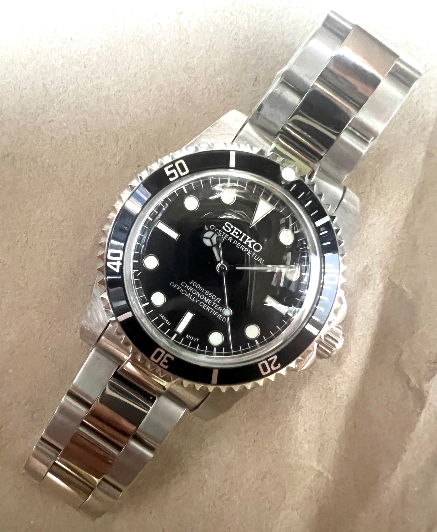 SEIKOMOD|Vintage submariner another style ③