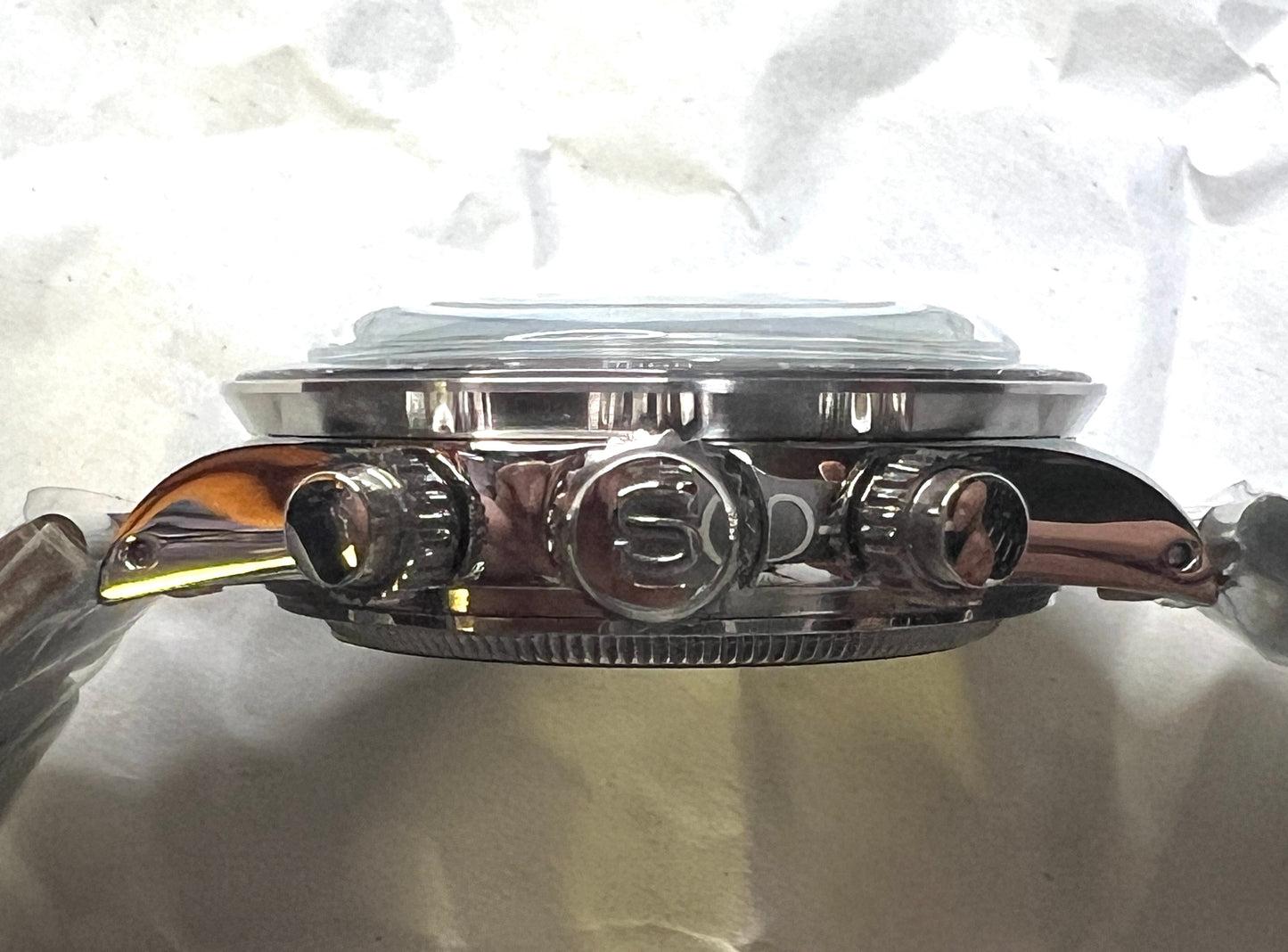 Seiko Mod|COSMO GRAPH DAYTONA 6241 homage model /Cream Color Dial/ 38mm