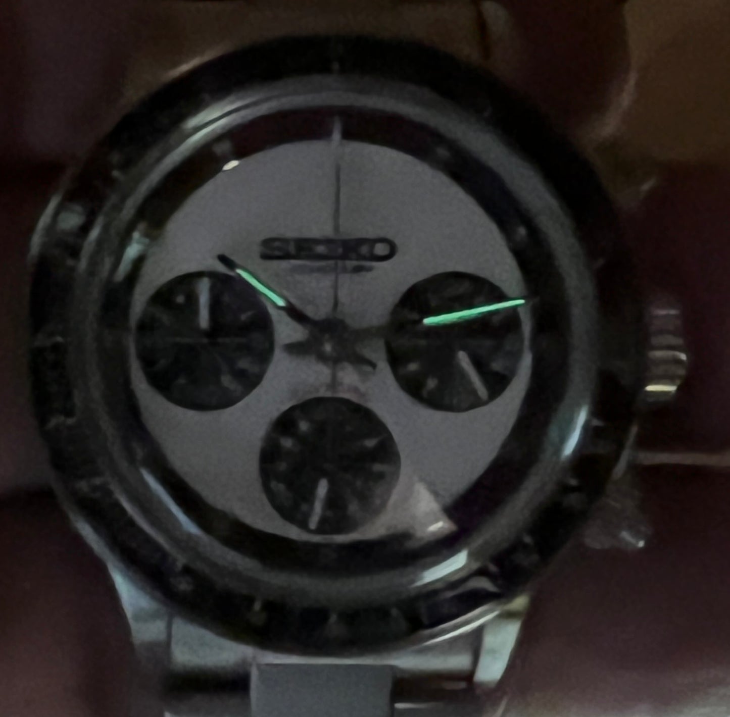 Seiko Mod|COSMO GRAPH DAYTONA 6241 homage model /White Dial/ 38mm