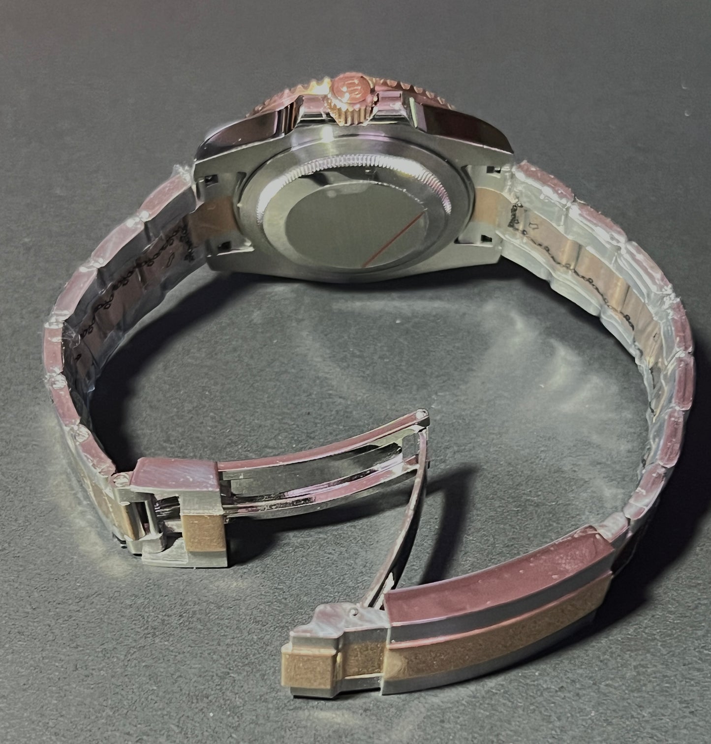 SEIKOMODS|COMBI-SUB/ROSEGOLD&SILVER/ 40mm