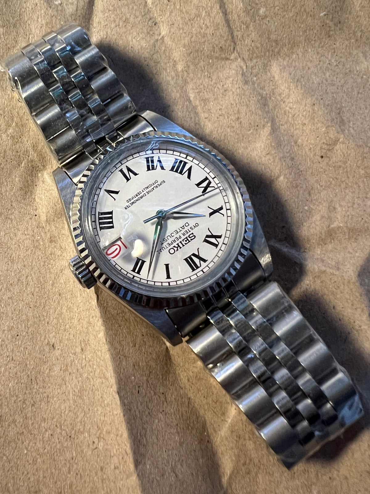 セイコーモッド|VINTAGE DATEJUST Roman dial