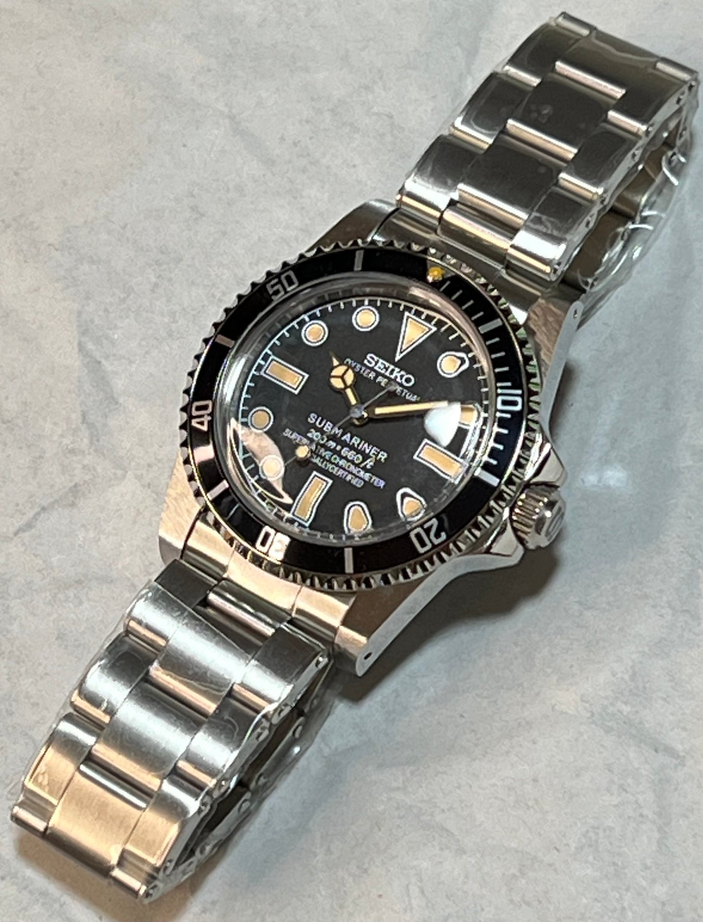 SEIKOMOD|Vintage submariner another style