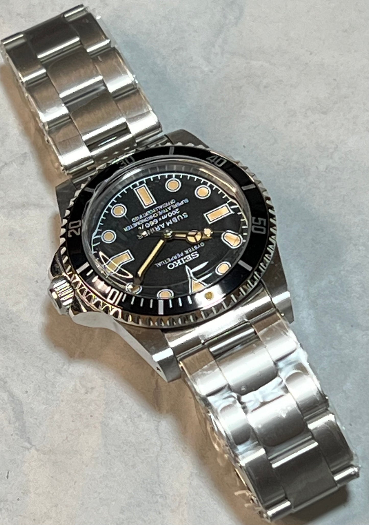 SEIKOMOD|Vintage submariner another style