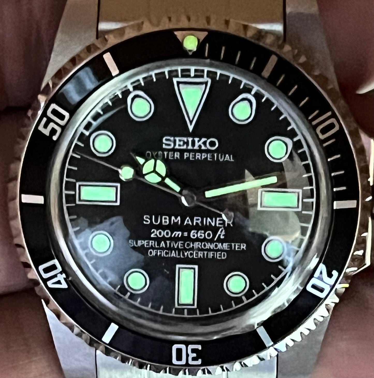 SEIKOMOD|Vintage submariner another style