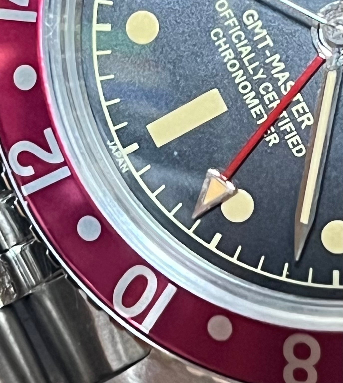 SEIKOMOD|GMTMASTER 6542 model homage /PEPUSI BEZEL