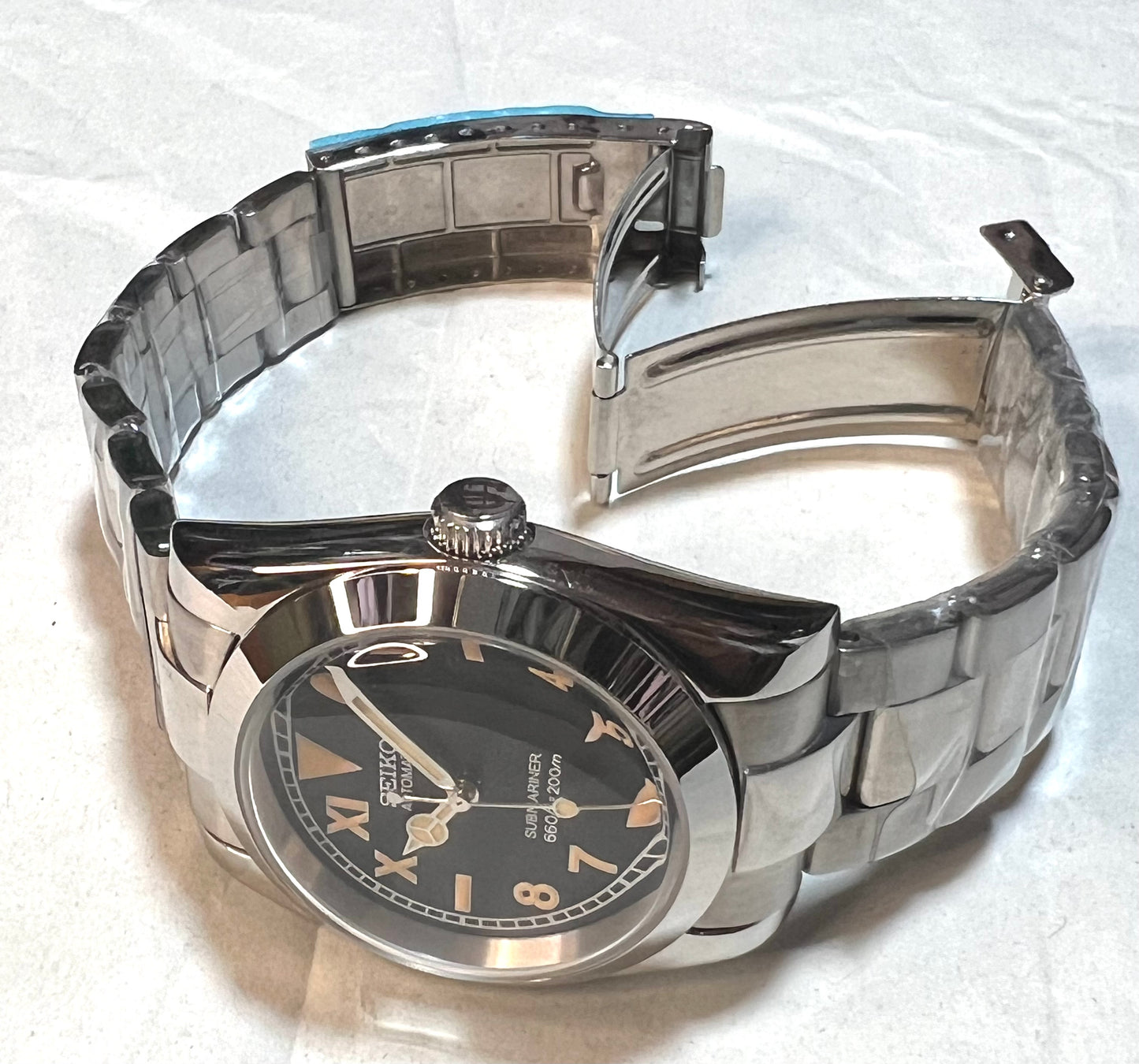 SEIKOMOD|VINTAGE OYSTER  california dial!!   36mm