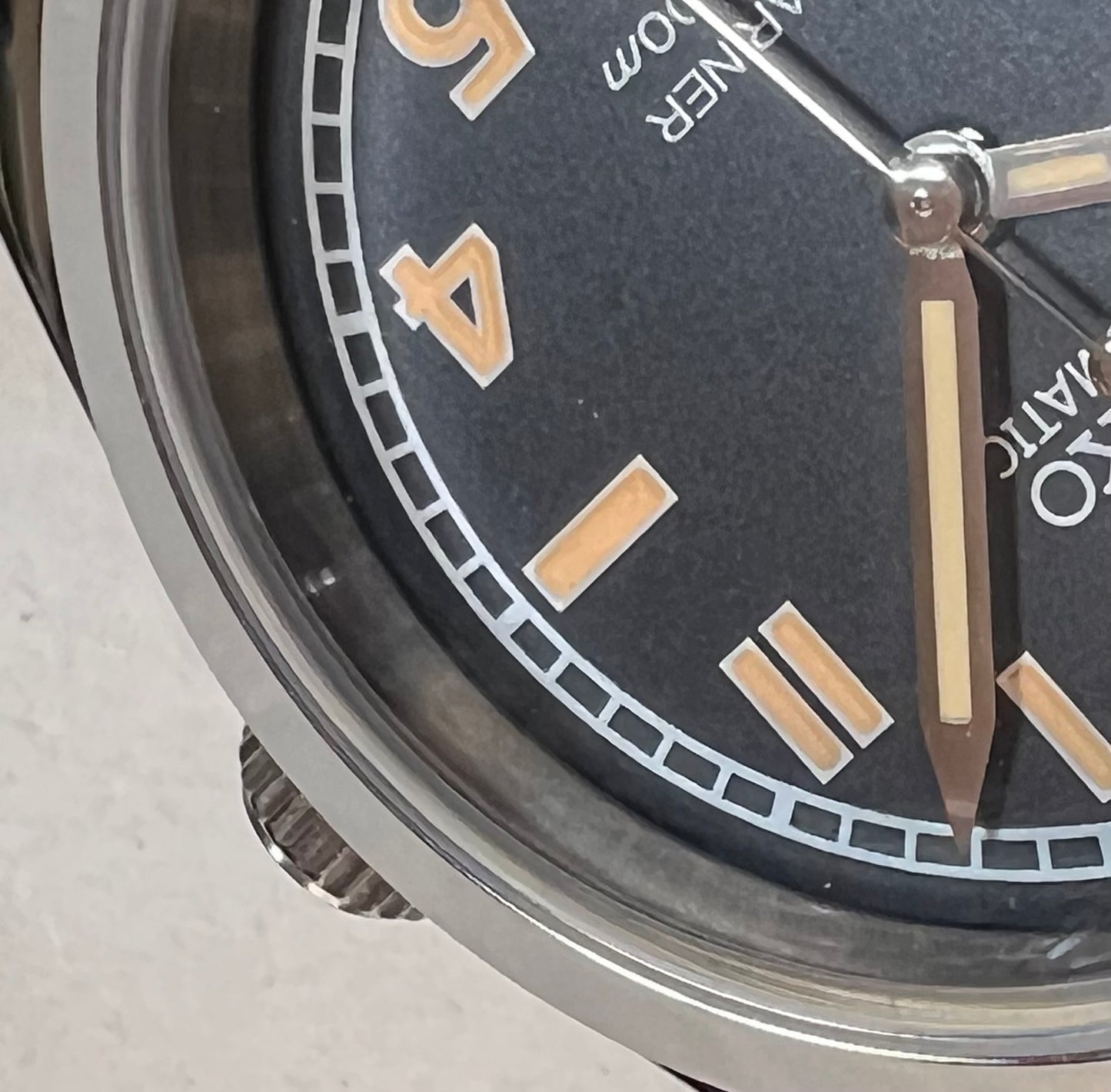 SEIKOMOD|VINTAGE OYSTER  california dial!!   36mm