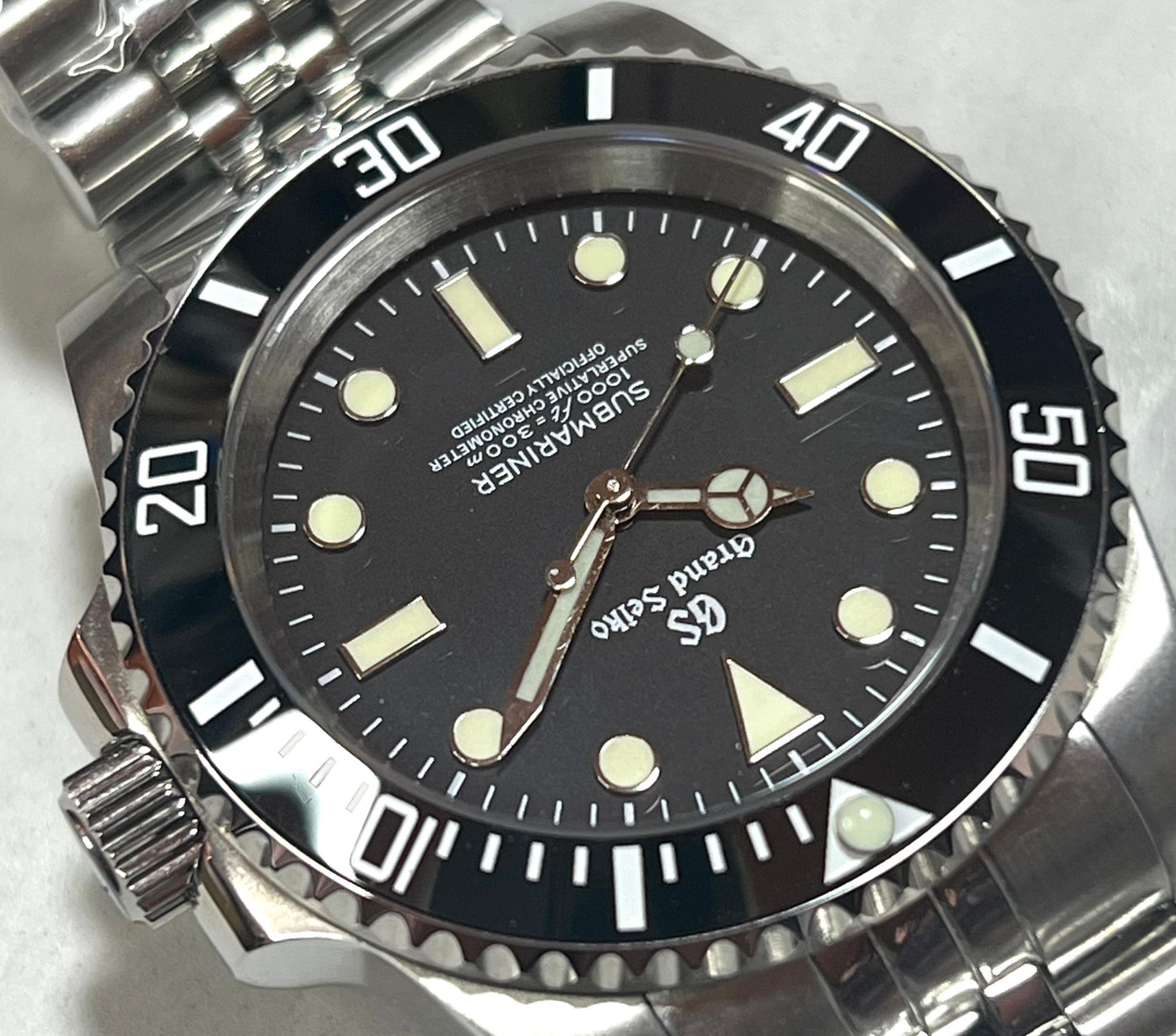 SEIKOMOD|SUBMARINER NON DATE HOMAGE gs ver.40mm①