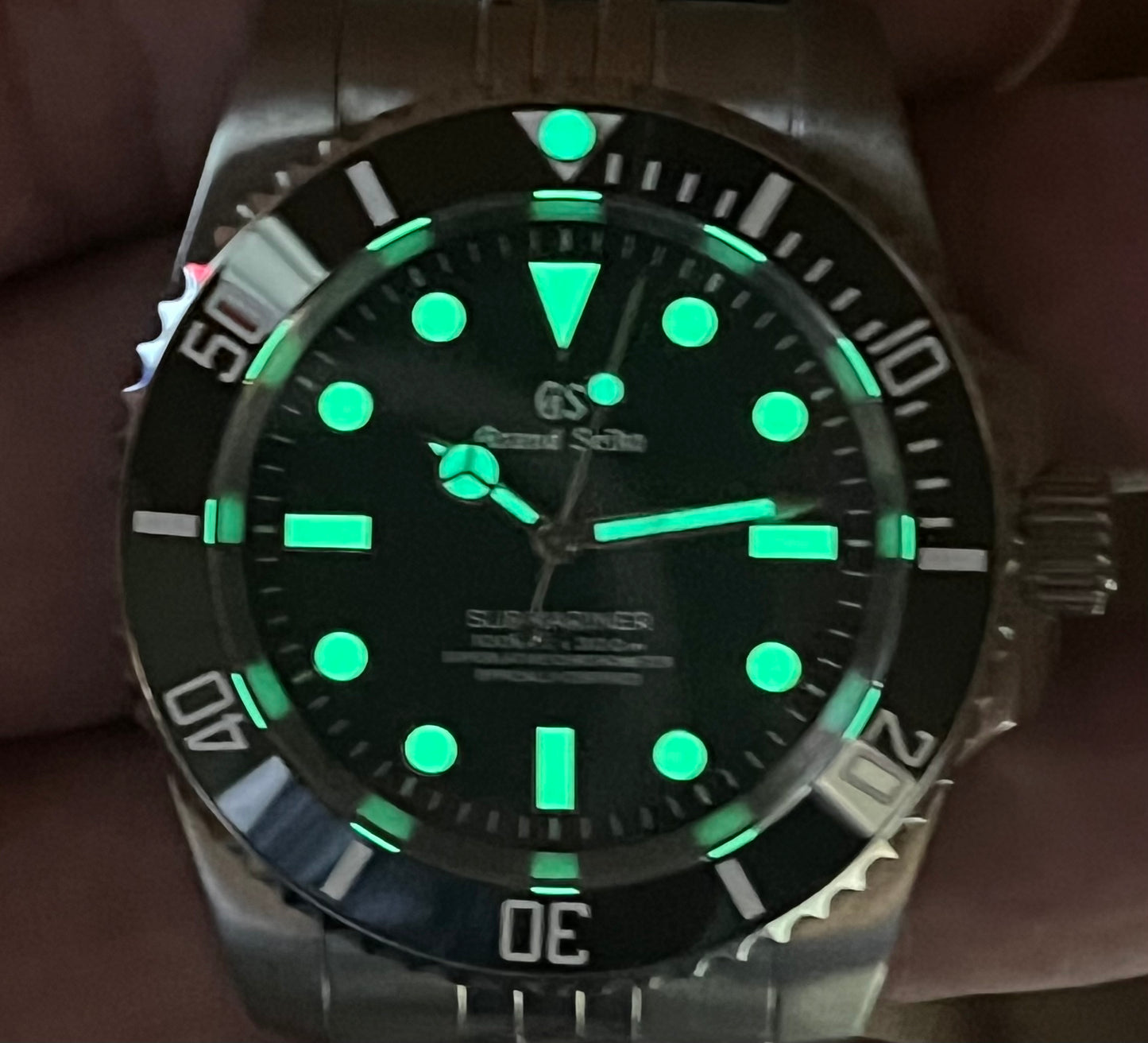 SEIKOMOD|SUBMARINER NON DATE HOMAGE gs ver.40mm①