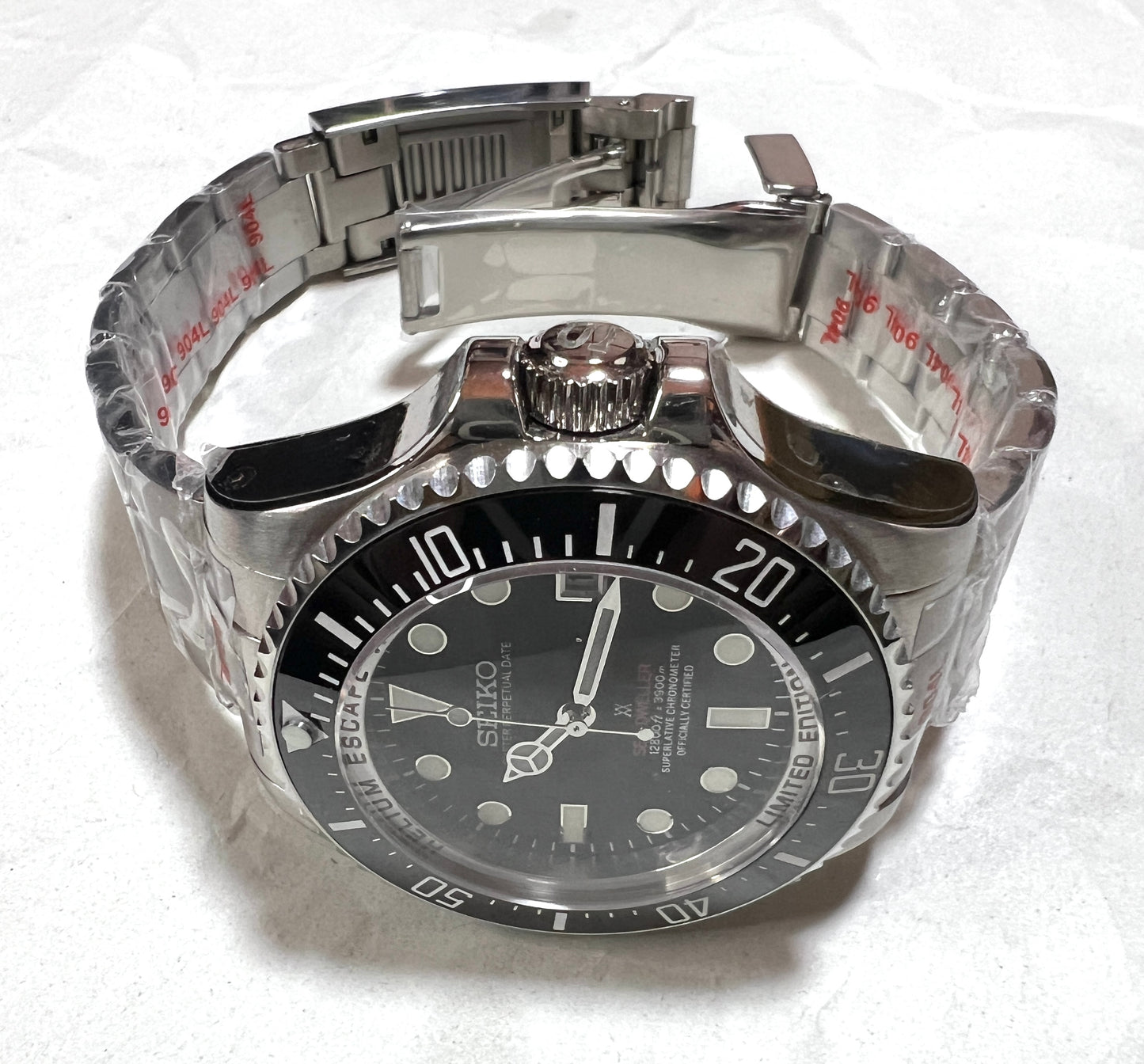 SEIKOMOD|SEA-DWELLER/ 43mm *BLACK　DIAL RED LETTERS