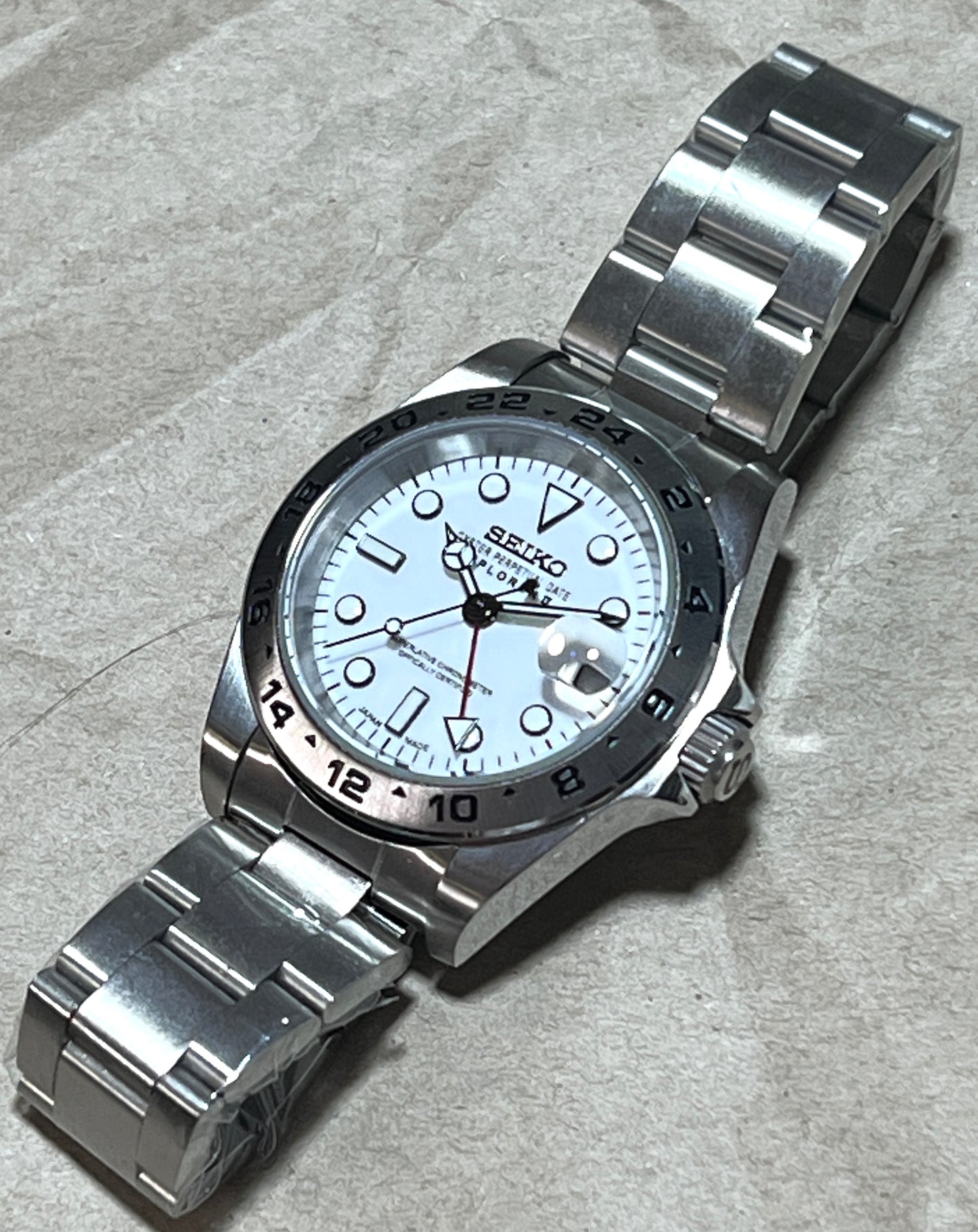 SEIKOMOD|EXPLORERⅡ 16570 model HOMAGE 40mm