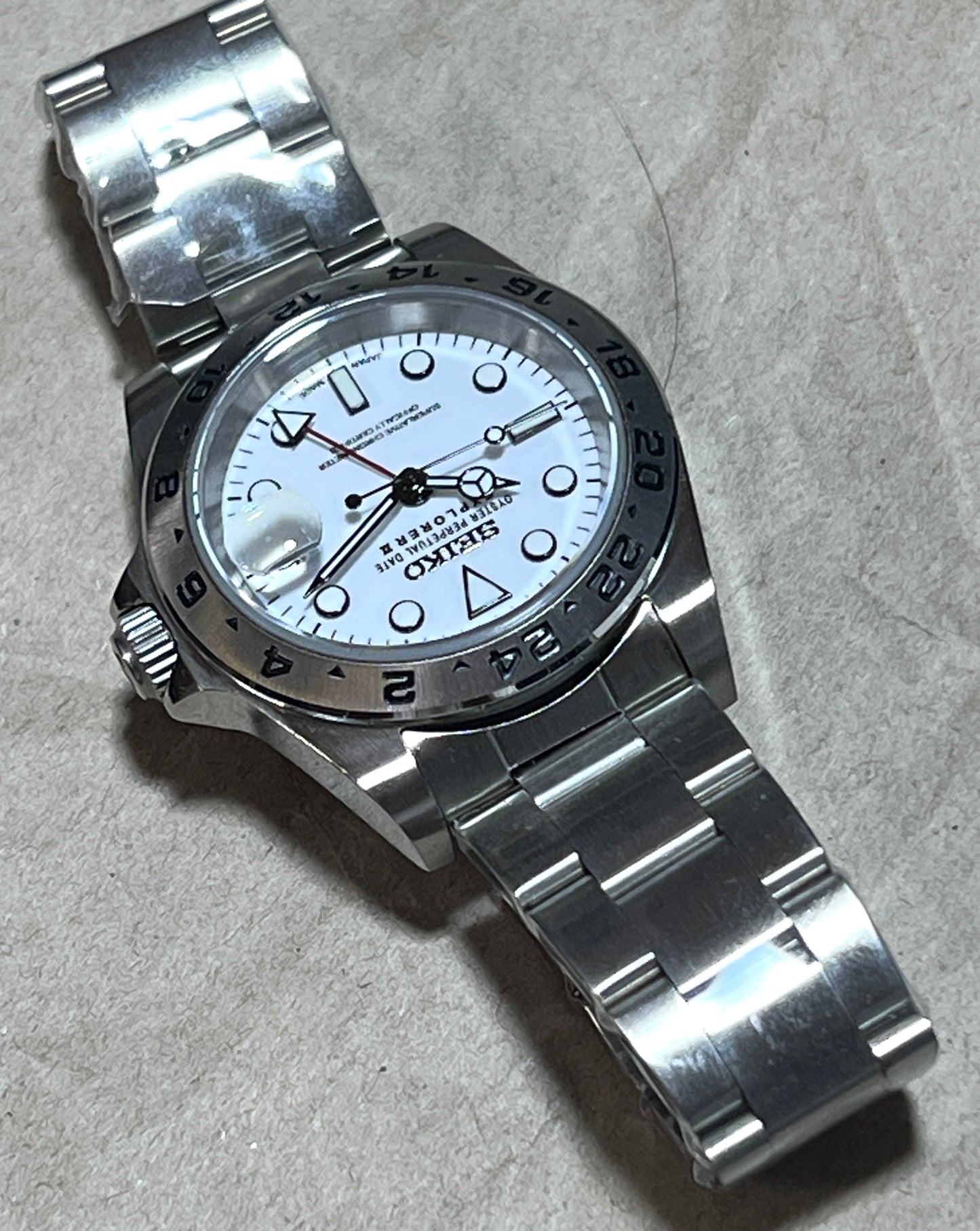 SEIKOMOD|EXPLORERⅡ 16570 model HOMAGE 40mm