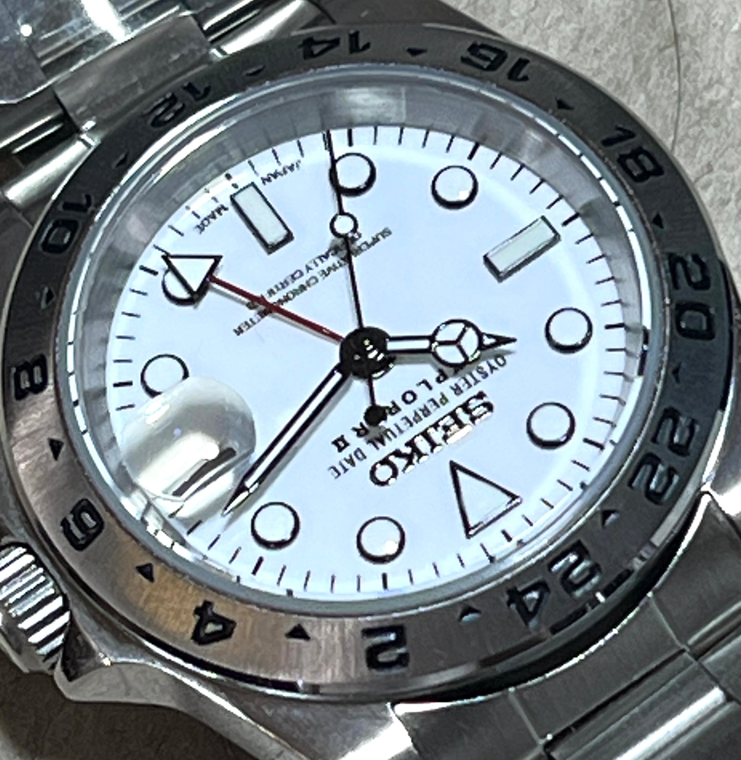 SEIKOMOD|EXPLORERⅡ 16570 model HOMAGE 40mm