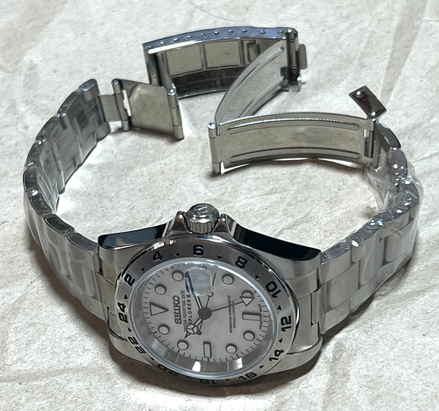 SEIKOMOD|EXPLORERⅡ 16570 model HOMAGE 40mm