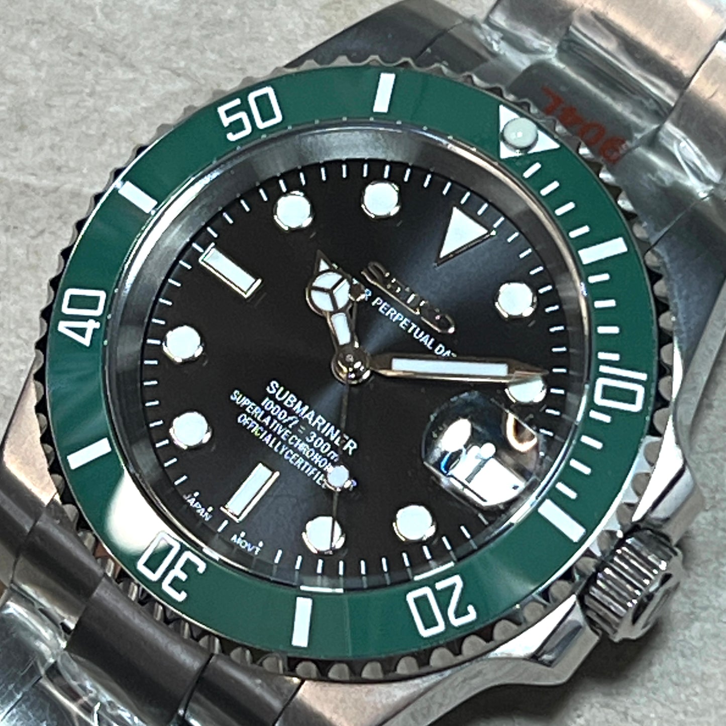 SEIKOMOD|GREEN-SUB  HOMAGE 40mm