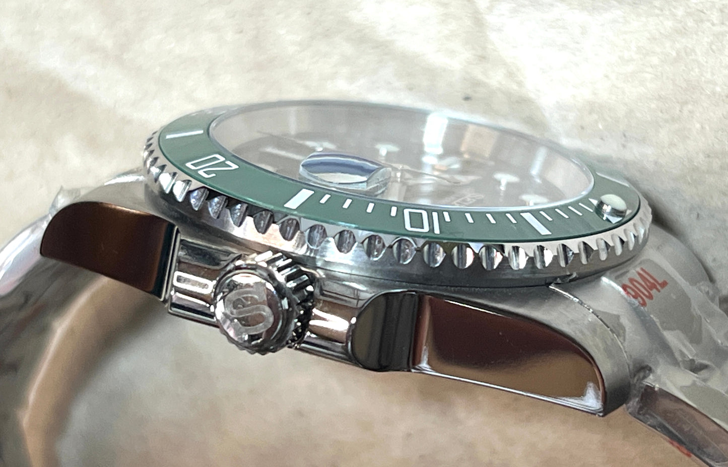 SEIKOMOD|GREEN-SUB  HOMAGE 40mm