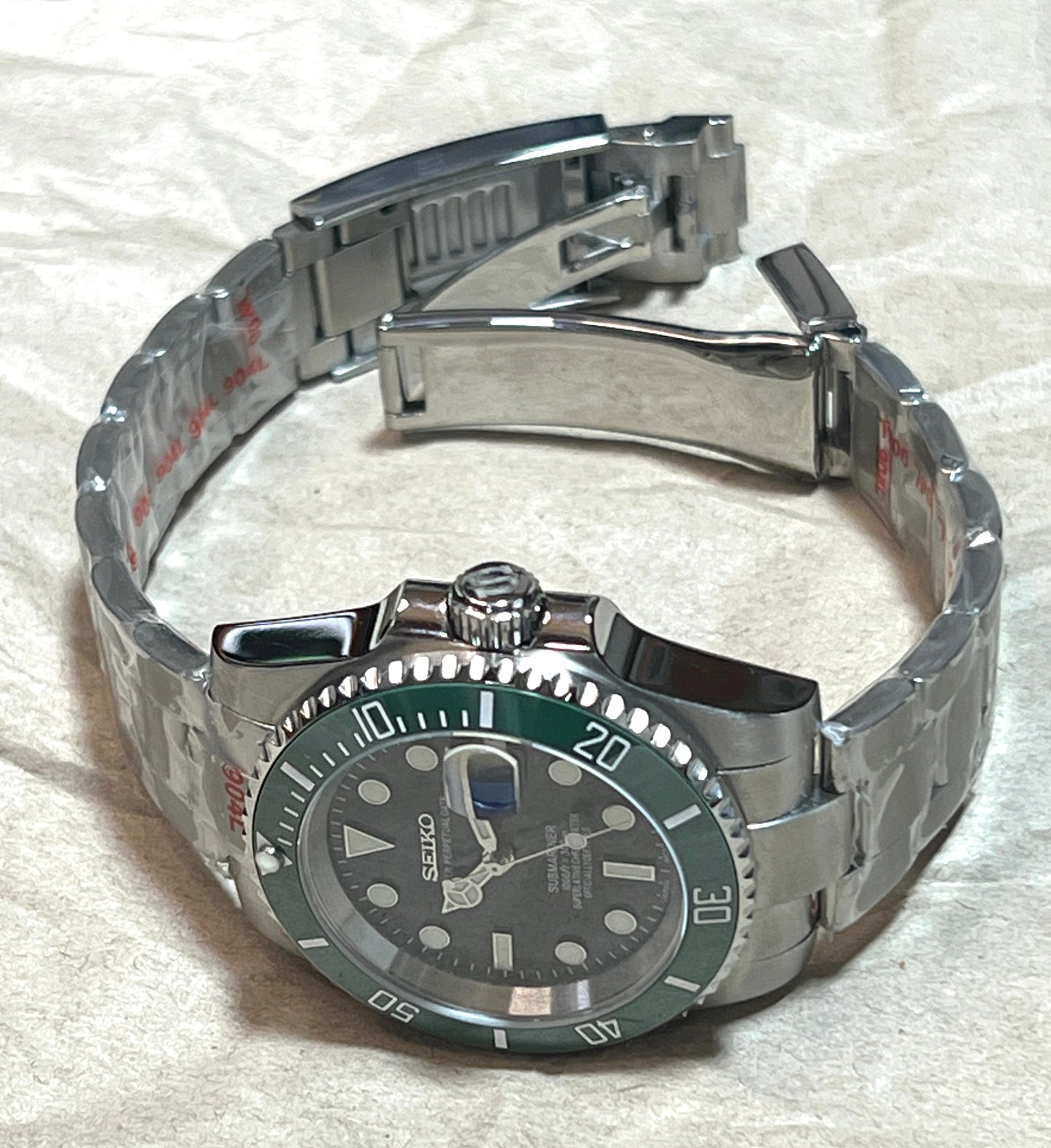 SEIKOMOD|GREEN-SUB  HOMAGE 40mm