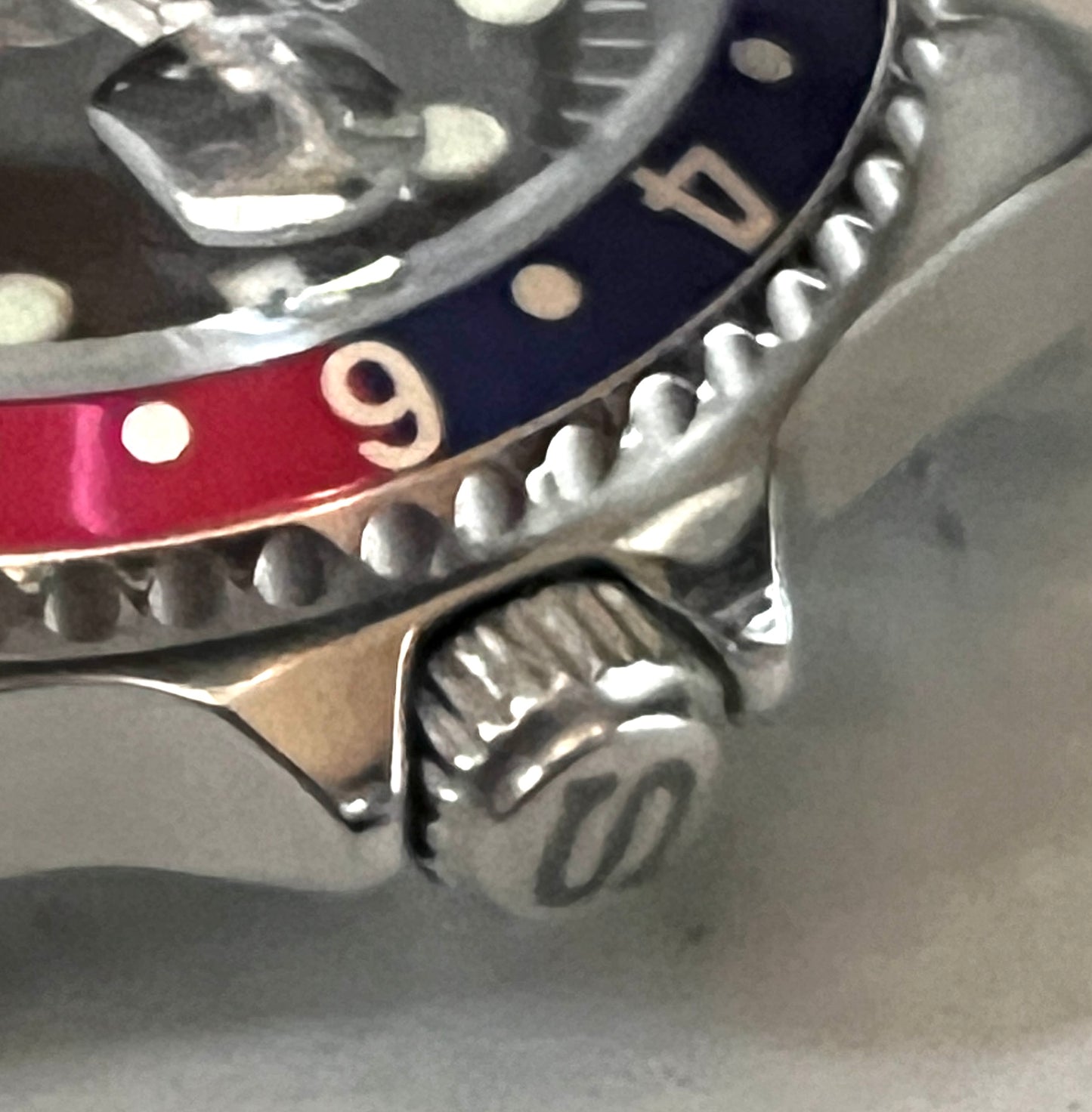 SEIKOMOD|VINTAGE 16710　GMTMASTERⅡ HOMAGE 40mm pepusi bezel