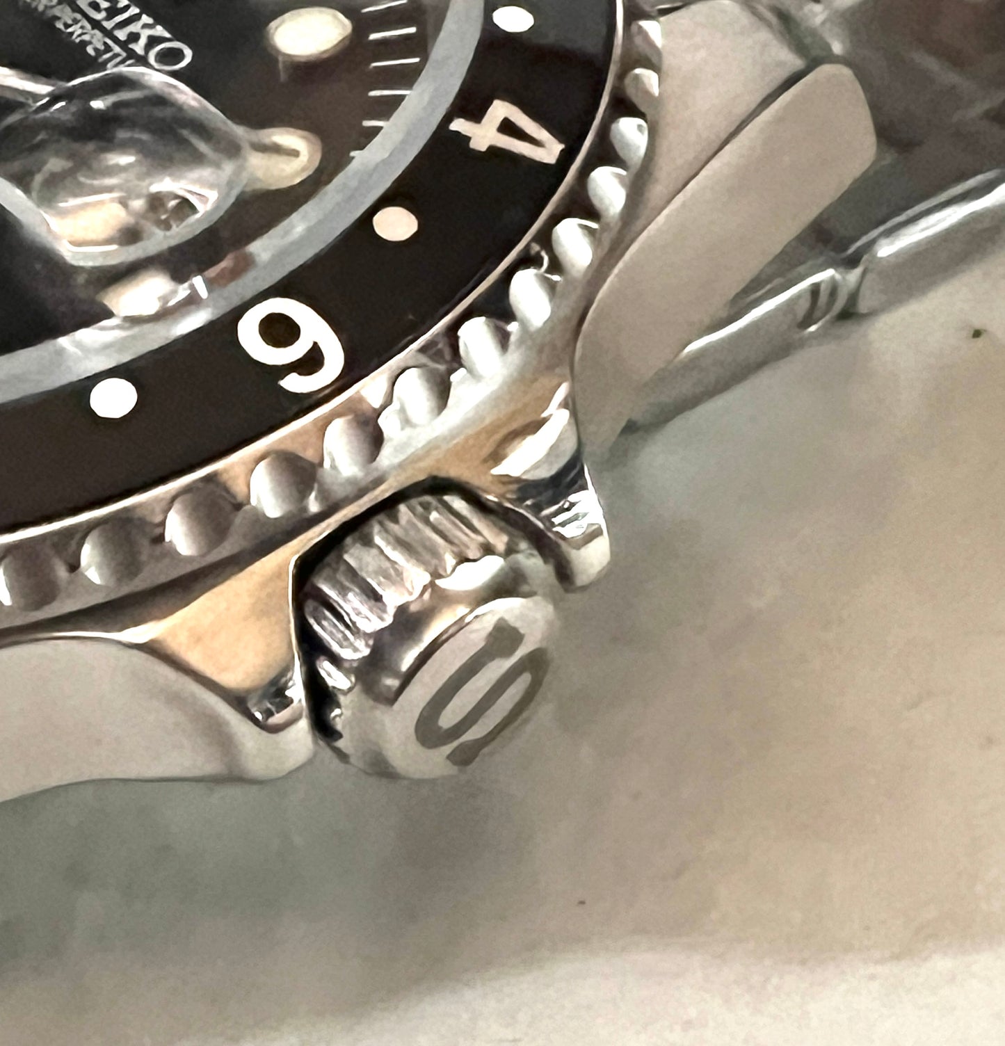 SEIKOMOD|VINTAGE 16710　GMTMASTERⅡ HOMAGE 40mm black bezel