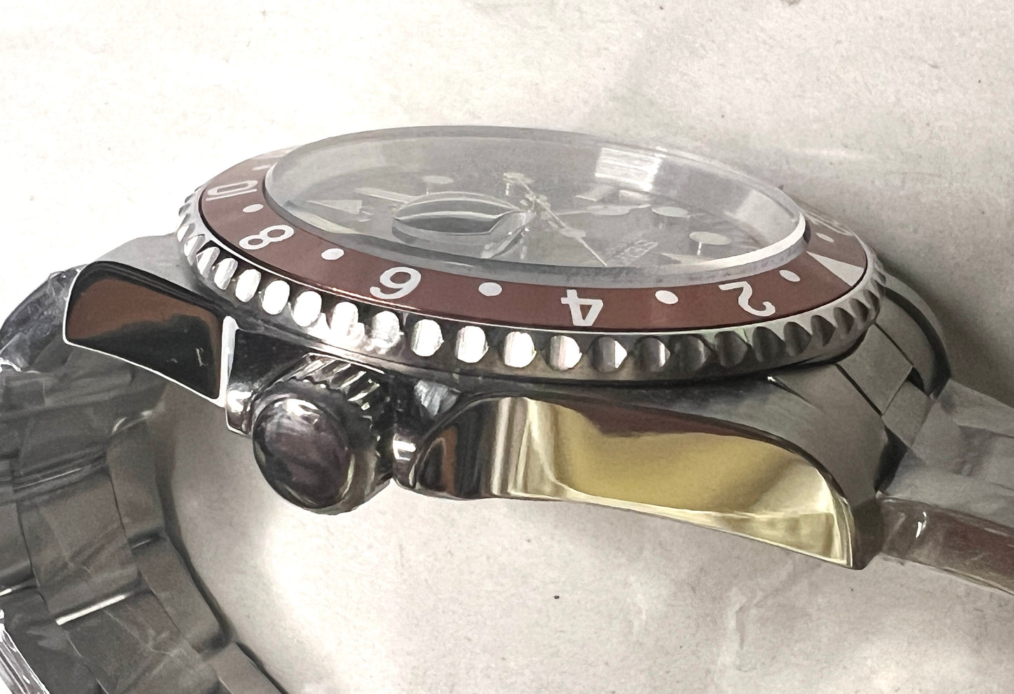 SEIKOMOD|VINTAGE 16710　GMTMASTERⅡ HOMAGE 40mm brown bezel