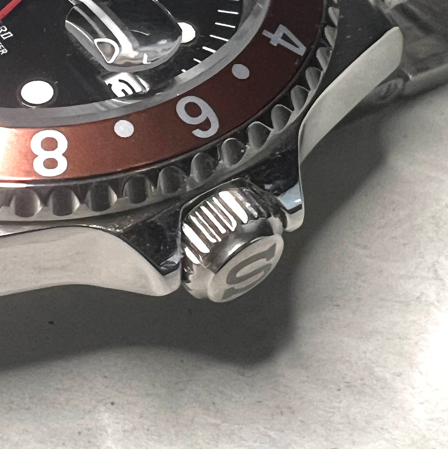 SEIKOMOD|VINTAGE 16710　GMTMASTERⅡ HOMAGE 40mm brown bezel