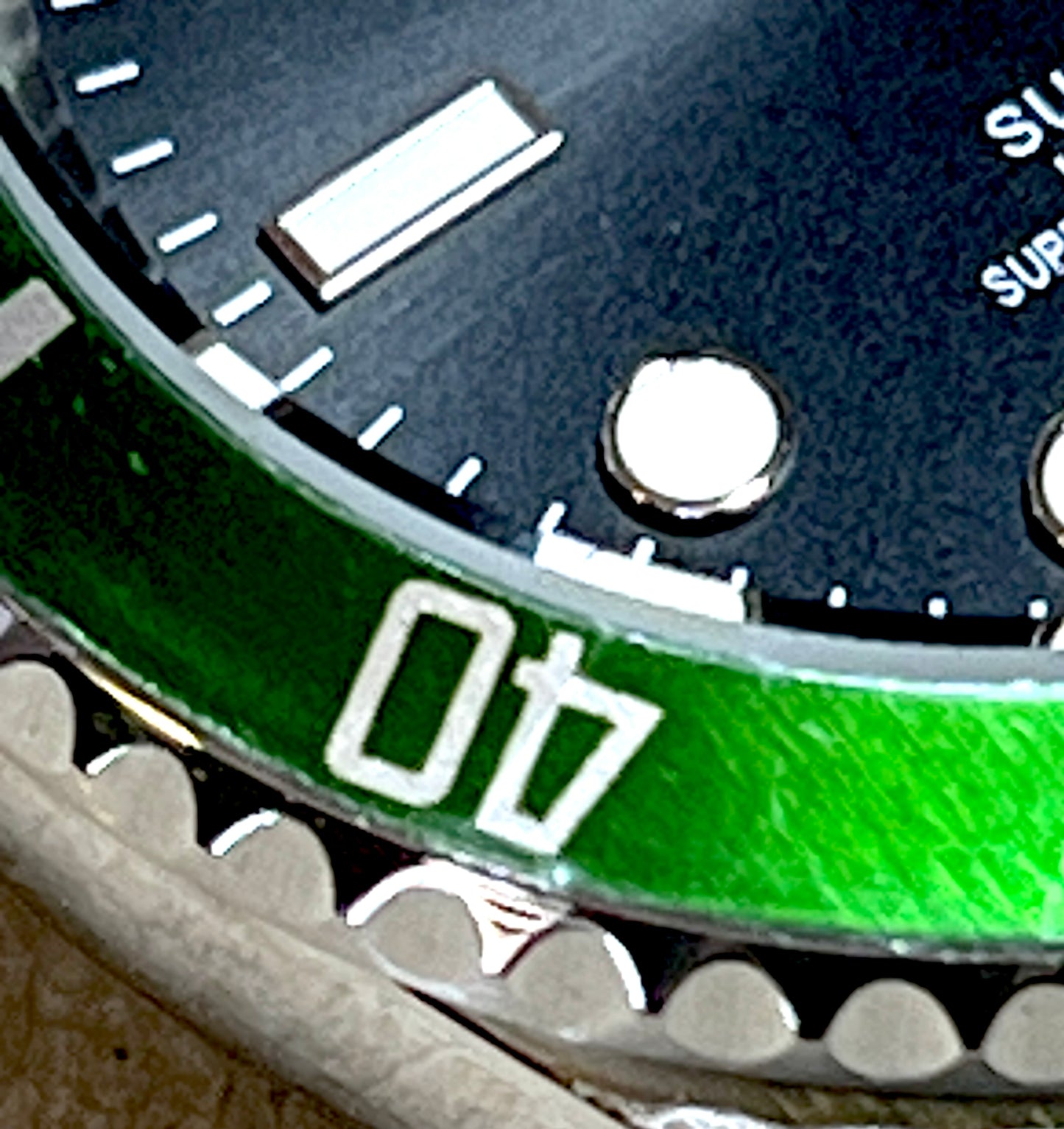 SEIKOMOD|VINTAGE SUBMARINER 16610LV LIME GREEN BEZEL HOMAGE 40mm