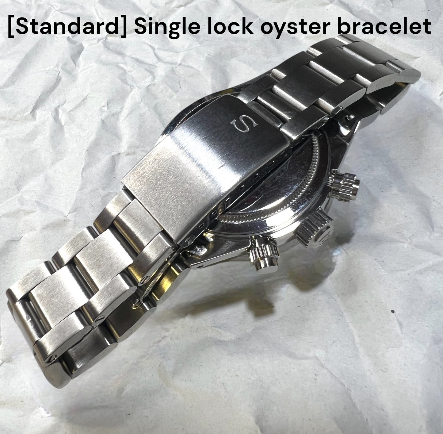 Seiko Mod|COSMO GRAPH DAYTONA 6241 homage model /Cream Color Dial/ 38mm